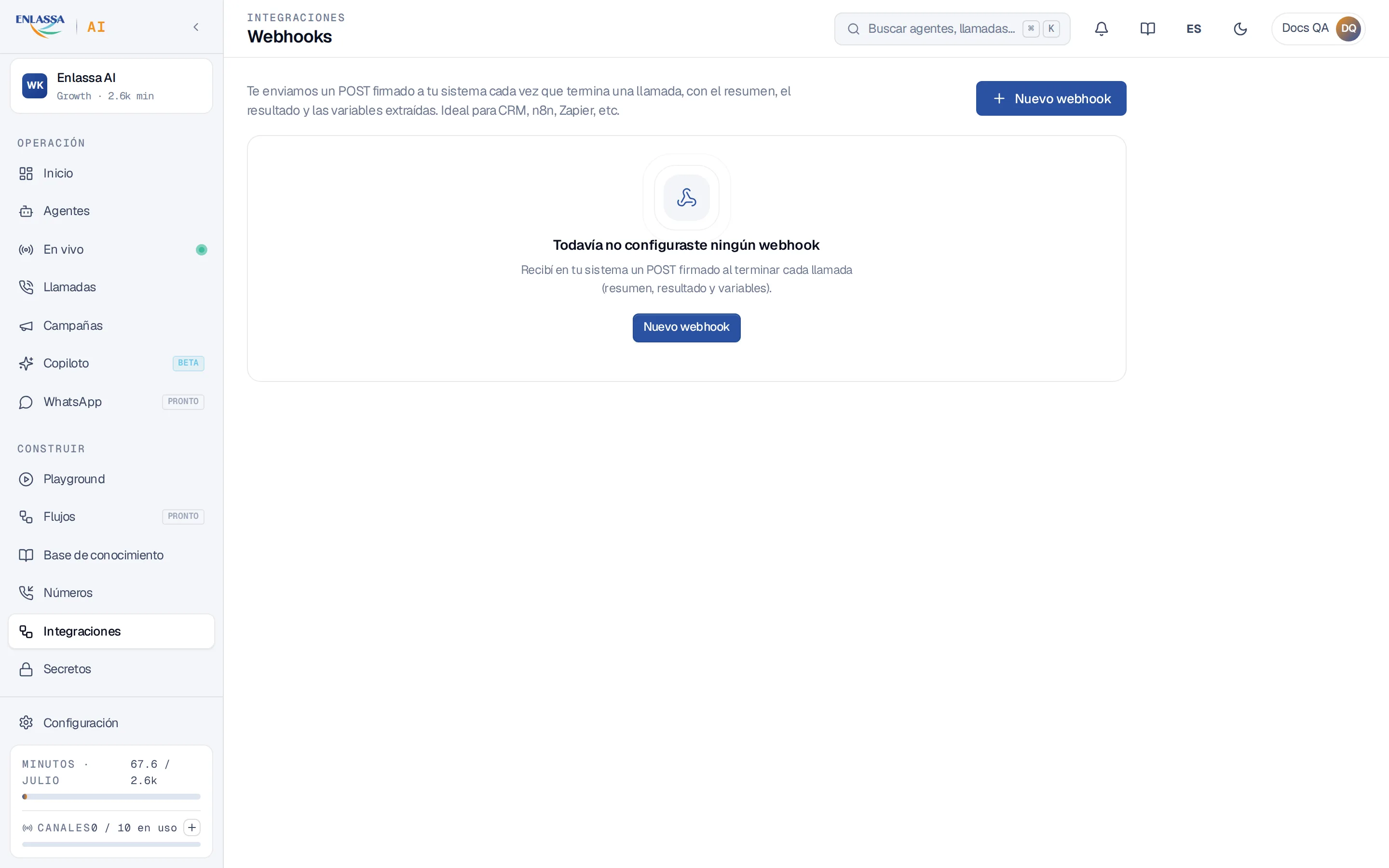 Integraciones